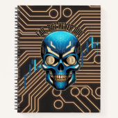 Fantasy Design | Crypto Btc | Motivation | Blue ノートブック (正面)