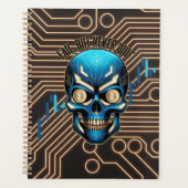 Fantasy Design | Crypto Btc | Motivation | Blue プランナー手帳 (正面)