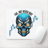 Fantasy Design | Crypto Btc | Motivation | Blue マウスパッド (マウス)