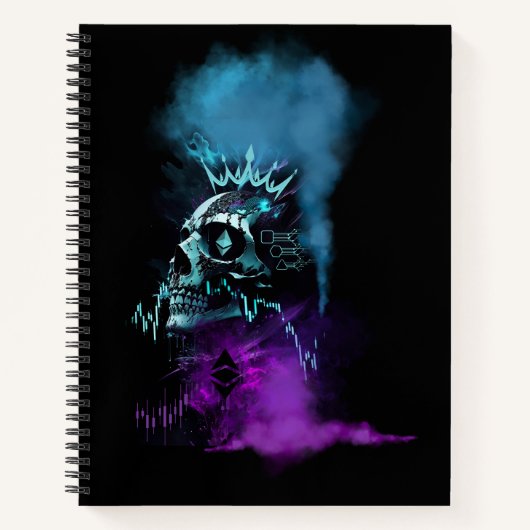 Fantasy Design | Cryptocurrency | Ethereum ノートブック (正面)