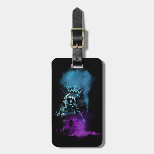 Fantasy Design | Cryptocurrency | Ethereum ラゲッジタグ (正面縦)