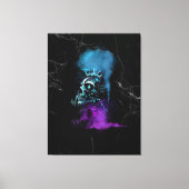 Fantasy Design | Cryptocurrency | Ethereum Marble キャンバスプリント (正面)