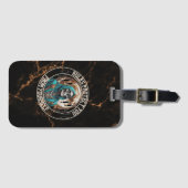 Fantasy Design marble | Grim Reaper | Motivation ラゲッジタグ (正面横)