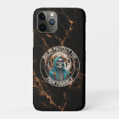 Fantasy Design marble | Grim Reaper | Motivation Case-Mate iPhoneケース (裏)