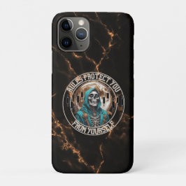 Fantasy Design marble | Grim Reaper | Motivation iPhone 11 Proケース