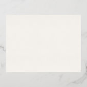 Fantasy Dragon Blue Wedding Save the Date Card 箔シーズンポストカード (裏面)