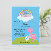 Fantasy Dragon Kids Party 招待状 (スタンド正面)