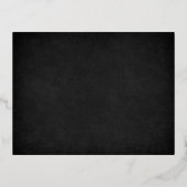 Fantasy Dragon Wedding Save the Date Card 箔シーズンポストカード (裏面)