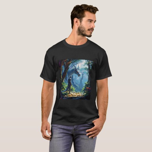 Fantasy Eggs Dragon Knight Tシャツ (正面フル)