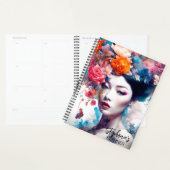 Fantasy Elegant Flower Girl プランナー手帳 (ディスプレー)