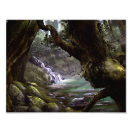 Fantasy elven forest picture / wall art フォトプリント           