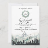 Fantasy Elvish Wedding Invitation 招待状 (正面)