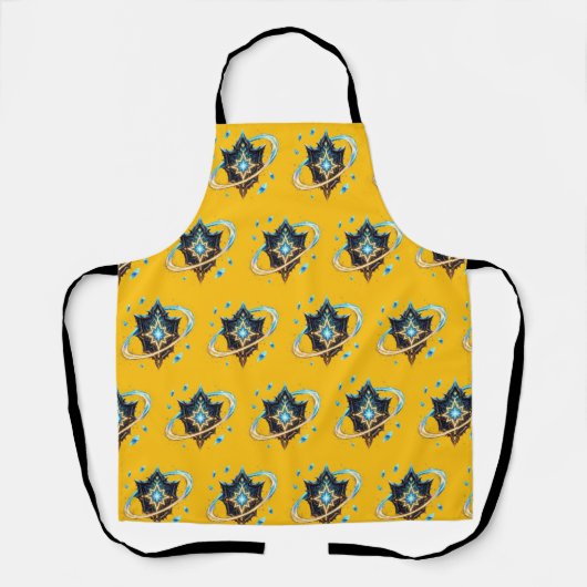 Fantasy Emblem with Floating Blades – Magical Ener エプロン (正面)