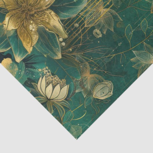 Fantasy Emerald Forest Queen Decoupage 薄葉紙 (詳細)