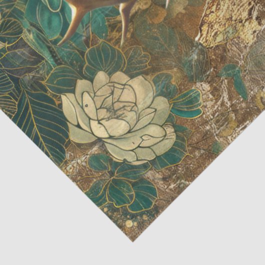 Fantasy Emerald Forest Queen Decoupage 薄葉紙 (詳細)