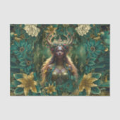 Fantasy Emerald Queens of the Forest Decoupage 薄葉紙 (正面)