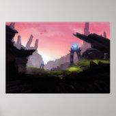 Fantasy epic valley print. ポスター (正面)