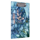 Fantasy Fairy Anime Girl Victorian Blue クリップボード (右)