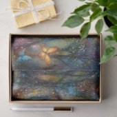 Fantasy Floral Woodland Wonder Cat Decoupage  薄葉紙 (ギフト)