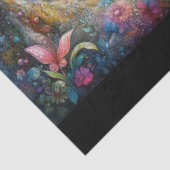 Fantasy Floral Woodland Wonder Cat Decoupage  薄葉紙 (詳細)