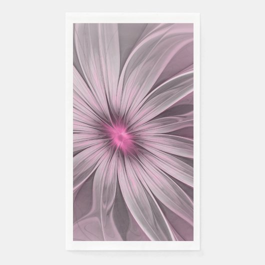 Fantasy Flower Abstract Plum Floral Fractal Art (正面)