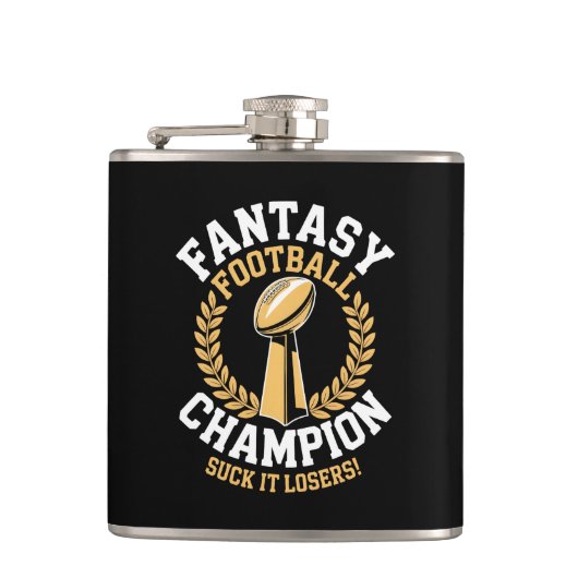 Fantasy Football Champion フラスク (正面)
