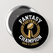 Fantasy Football Champion 缶バッジ (正面&裏面)