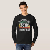 Fantasy Football Champion 2019 Tシャツ (正面フル)