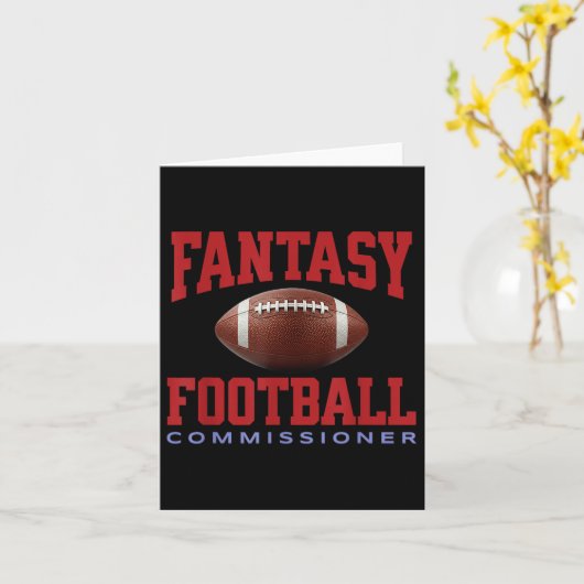 Fantasy Football Commissioner, Draft Day Party Com カード (黄色い花)