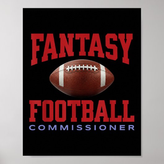 Fantasy Football Commissioner, Draft Day Party Com ポスター (正面)