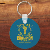 Fantasy Football Funny Champ Chamon  キーホルダー (正面)