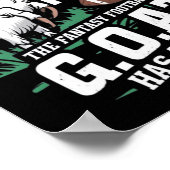 Fantasy Football Goat Shirt League Champion Champ  ポスター (角)