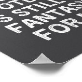 Fantasy Football Loser Funny  ポスター (角)