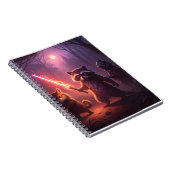 Fantasy Forest Animal Adventure Art ノートブック (右側)