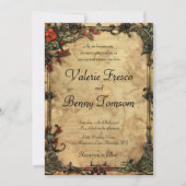 Fantasy Frame Flowers 招待状 (正面)