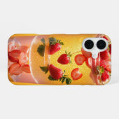Fantasy Fruit Art Phone Case iPhone 16ケース (裏面横)