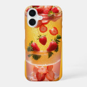 Fantasy Fruit Art Phone Case iPhone 16ケース (裏面)