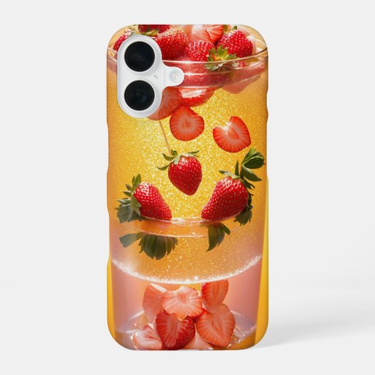 Fantasy Fruit Art Phone Case iPhone 16ケース (裏面)