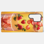 Fantasy Fruit Art Phone Case Samsung Galaxyケース (裏面横)