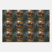 Fantasy gift wrapping paper ラッピングペーパーシート (正面)