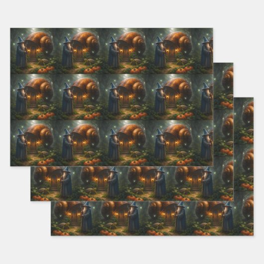 Fantasy gift wrapping paper ラッピングペーパーシート (セット)