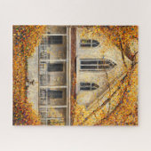 Fantasy Gothic-Revival Carpenter House  ジグソーパズル (横)