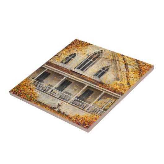 Fantasy Gothic-Revival Carpenter House  タイル (側面)