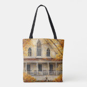 Fantasy Gothic-Revival Carpenter House  トートバッグ (裏面)