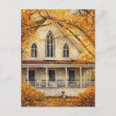 Fantasy Gothic-Revival Carpenter House  ポストカード (正面)