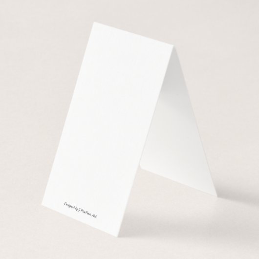 Fantasy Gothic-Revival Carpenter House Folded Card (裏面)