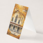 Fantasy Gothic-Revival Carpenter House Folded Card (正面)