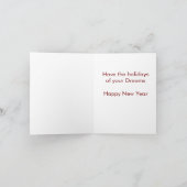 Fantasy Holidays Card サンキューカード (内部)