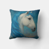 Fantasy Horse throw cushion  クッション (裏面)