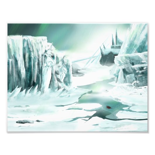 Fantasy Ice world フォトプリント (正面)
